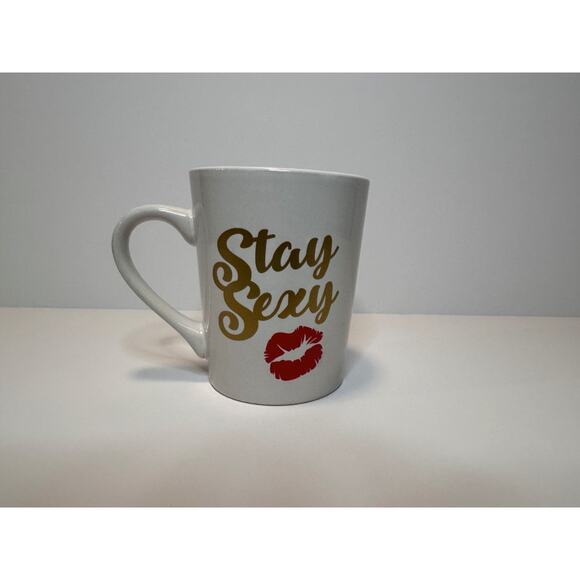 Stay Sexy. Don't Get Murdered. Tapered mug. My Favorite Murder Inspired. - Picture 1 of 2